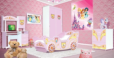 Принцесса набор в детскую комнату